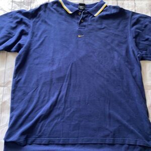 Michigan hockey polo shirt